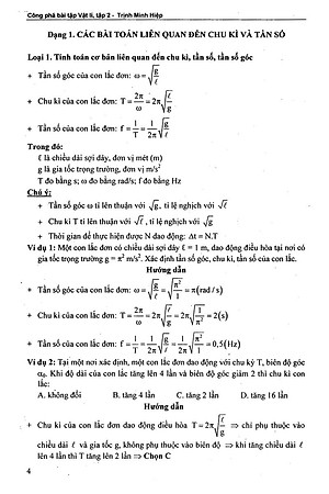 Sách Công Phá Bài Tập Vật Lí Dao Động Cơ (Tập 2)