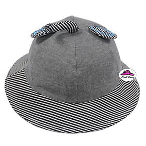 Nón tai bèo cho bé kiểu dáng hình chuột có sừng dễ thương, ngộ nghĩnh, vành rộng chống nắng - Hạnh Dương