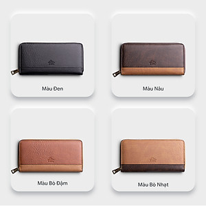 Ví Lata ( Thời trang nữ dáng cầm tay dáng dài - Ví da VN62 )