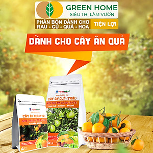 Phân Bón NPK Greenhome, Chuyên Rau Ăn Lá, Củ, Cây Ăn Trái, Hoa, Dinh Dưỡng Cân Đối, Chắc Rễ, Khoẻ Cây, Bông To, Sai Quả