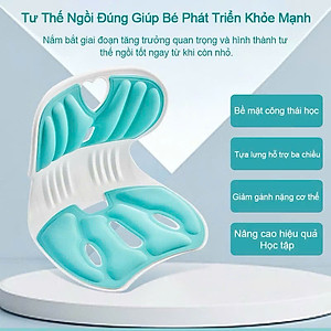 Ghế Công Thái Học Chỉnh Dáng Ngồi - Ghế Tựa Lưng Chống Cong Vẹo Cột Sống Cho Nam, Nữ, Trẻ Em - HÀNG CHÍNH HÃNG MINIIN