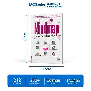 Sách - Mindmap Từ Vựng Tiếng Hàn