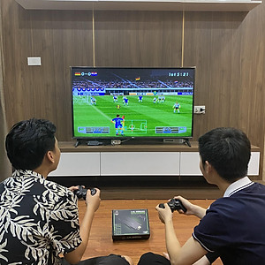 Máy chơi game cầm tay 4 nút Game stick 4k HDMI PS3000 kết nối không dây 3500 trò chơi