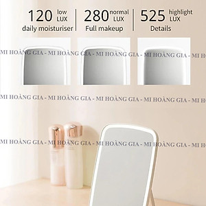 Gương trang điểm để bàn có đèn LED Xiaomi Jordan Judy NV026 - Hàng Chính Hãng