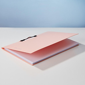 Bìa kẹp tài liệu trình ký ngang nhựa PP, A4, thương hiệu AO+