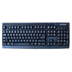 BÀN PHÍM MITSUMI KÈM LÓT CHUỘT - HÀNG NHẬP KHẨU