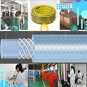  Bộ dây vòi xịt nước rửa xe, tưới cây . tăng áp 3 lần, loại 20m 206701 đầu đồng, cút đồng+ tặng đai