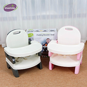 Ghế ăn dặm cho bé gập gọn và nâng hạ độ cao Mastela 7331 - Ghế tập ăn dặm cho bé đạt chuẩn ASTM Mỹ BPA Free