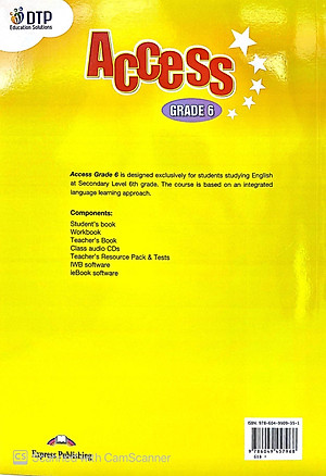 Sách Access Grade 6 Student's Book w/EC