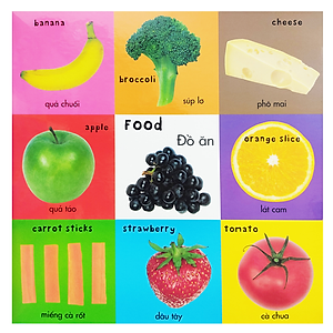 100 Từ Vựng Đầu Tiên - Bộ Sách Từ Vựng Đầu Đời Cho Bé