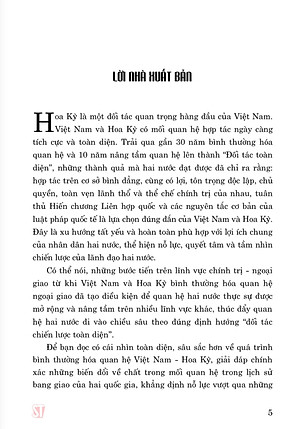 Quan hệ chính trị Việt Nam - Hoa Kỳ (1995 - 2020)