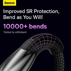 Cáp Sạc Nhanh Công Suất Cao Baseus Glimmer Series Fast Charging Data Cable Type-C to Type-C 100W - Hàng chính hãng