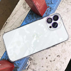 Ốp lưng giảm sốc chống va đập chống ố vàng cho iPhone 15 Pro Max / 15 Pro / 15 Plus / iP 15 hiệu X-level ICE Crystal trang bị đệm khí ẩn bốn góc, Mặt lưng PC chống ố vàng - Hàng nhập khẩu
