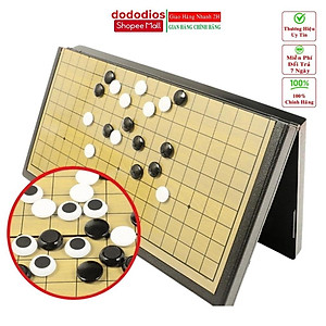 Bộ cờ vây nam châm cỡ đại chất lượng cao 37x37cm có hộp đựng quân cờ chính hãng dododios