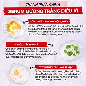 Tinh chất Serum C thế hệ mới Sắc Ngọc Khang 30ml giúp dưỡng trắng, mờ thâm nám, ngừa nếp nhăn