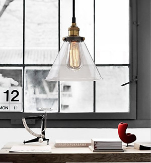 Đèn thả EUNIN chao thủy tinh cao cấp trang trí nội thất hiện đại [ẢNH THẬT 100%].