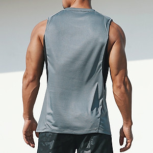 ÁO SÁT NÁCH FITNESS THỂ THAO TẬP GYM - BÓNG RỔ CAO CẤP THUN LỖ KIM SZONE SA473