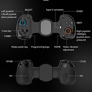 Gamepad Tay Game không dây D8 Bluetooth hoặc gắn trực tiếp điện thoại ,  siêu nhạy , không trễ cho điện thoại máy tính hàng nhập khẩu