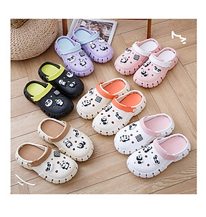 Dép bánh mì Cross nữ siêu nhẹ kèm Sticker dễ thương - dép nữ hot trend DNU9021