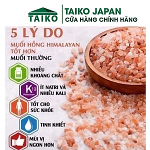 [Chính Hãng]Muối Hồng Ngâm Chân Himalaya Organic 1Kg Dạng Say - Hỗ Trợ Ngủ Ngon, Hôi Chân, Xương Khớp, Thải Độc, Tẩy Da Chết