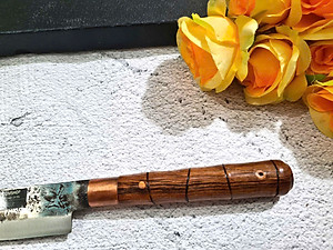 DAO BẾP SASHIMI MẶT HOA VĂN MÃ N4