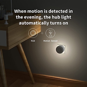 Aqara Hub M1S HM1S-G02 Gen 2 Trung tâm Zigbee 3.0 Bộ điều khiển trung tâm Apple HomeKit - Tích hợp chuông báo và đèn - Hàng Quốc Tế Chính Hãng