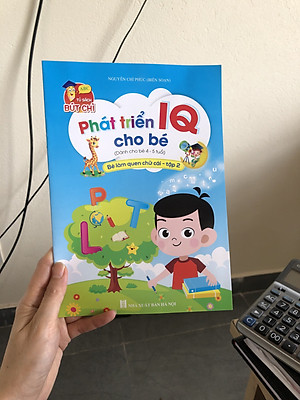 Bộ sách phát triển IQ 4-5 tuổi - Tập Tô Chữ, Tập Tô Số, Bé Làm Quen Với Toán tập 1, tập 2, Bé Làm Quen Chữ Cái tập 1, tập 2, Tập Tô Nét Cơ Bản, Bé Tập So Sánh