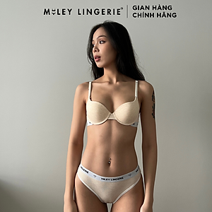 Combo 2 Áo Ngực Melange Lưng Logo Sporty Chic Thể Thao Miley Lingerie - BRC_002
