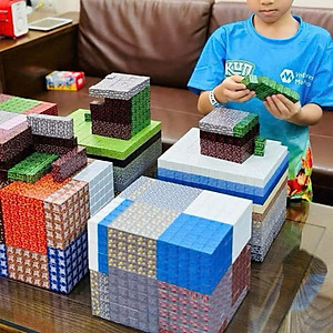Đồ Chơi Lắp Ráp Minecraft Nam Châm Hình Khối Phát Triển Tư Duy Trẻ Em SET 50 CÁI - HÀNG CHÍNH HÃNG MINIIN