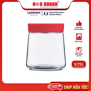 Hũ Thủy Tinh Luminarc Swing Nắp Đỏ 750ML - P5282