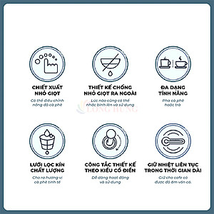 Máy pha cà phê Bear SB-CF06A - Hàng chính hãng