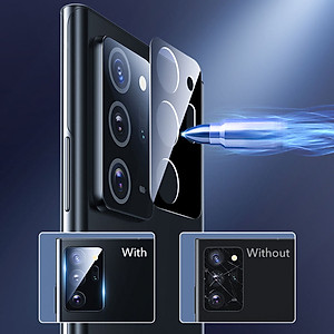 Kính Cường Lực Camera ESR cho SAMSUNG Note 20/ Note 20 Ultra (Bộ 2 miếng)_ Hàng Chính Hãng