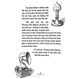 Bộ Sách Chân Dung Những Người Thay Đổi Thế Giới - Thomas Alva Edison Là Ai?