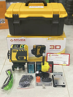 Máy Cân Bằng Laze Xanh 12 Tia Siêu Sáng AKUZA AK GLB 3D