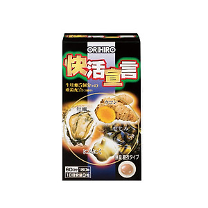 Viên uống tinh chất hàu tỏi nghệ Orihiro Nhật Bản giúp bổ gan, tăng cường hệ miễn dịch, hỗ trợ sinh lý, 180 viên/hộp - HÀNG CHÍNH HÃNG