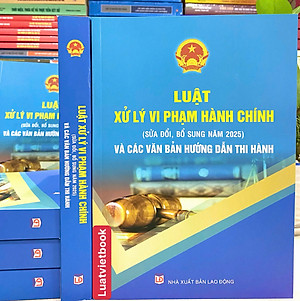 Luật Xử Lý Vi Phạm Hành Chính ( Sửa Đổi, Bổ Sung Năm 2025) Và Các Văn Bản Hướng Dẫn Thi Hành