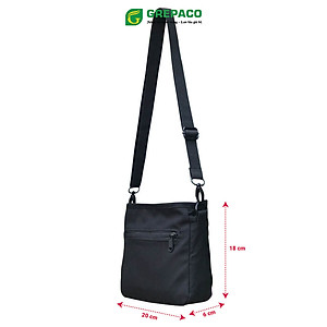 Túi Đeo Chéo Grepaco Nam Nữ Unisex Vải Bố Canvas Tote Chống Nước Dạng Dây Đeo Vai Xách Đa Năng Đựng Điện Thoại Tiền Đi Học Du Lịch Thể Thao Size Mini Phong Cách Thời Trang Hàn Quốc