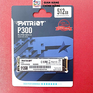 Ổ cứng SSD PATRIOT 256G P300 M.2 2280 NVMe Gen 3x4 - P300P128GM28 - Hàng Chính Hãng
