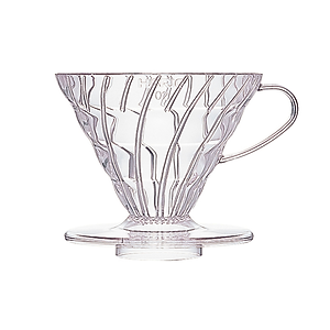 Phễu pha cà phê Hario V60 Coffee Dripper (phễu nhựa, 3 màu)