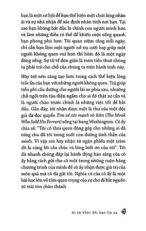 Sách Ai Sẽ Khóc Khi Bạn Lìa Xa