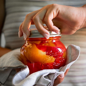 Hũ thủy tinh nắp vặn Bormioli Rocco Quattro Anfora 300ml – 500ml | Đựng mứt, bánh kẹo, đông trùng hạ thảo – Hàng Italy