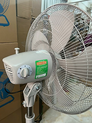 Quạt đứng công nghiệp Hali DC-199C công suất 80W, cánh quạt 45cm, 3 tốc độ gió, động cơ êm ái - Hàng chính hãng