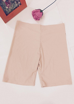 Combo 2 quần lót đùi mặc trong váy su đúc thông hơi QĐVST (da, đen)