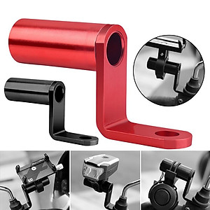 Chân đế mở rộng gắn chân gương chiếu hậu cho xe máy, xe đạp điện, xe gắn máy, xe đạp chất liệu Nhôm gắn thêm phụ kiện đèn xe, còi, kẹp điện thoại Mai Lee