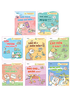 Combo Những Bài Học Về Tiền Bạc Dành Cho Trẻ Em (Bộ 8 Cuốn) (ML)