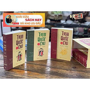Boxset trọn bộ 5 tập – TAM QUỐC CHÍ – Dịch bổ sung gần 100 trang + bản đồ chiến sự thời Tam Quốc – Trần Thọ, chú giải Bùi Tùng Chi – dịch giả Bùi Thông – Tri Thức Trẻ Books