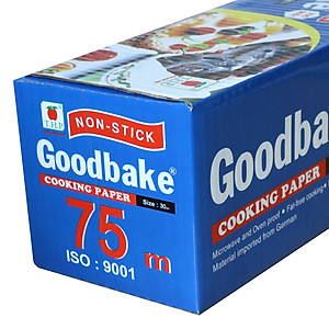 Giấy Nướng Bánh / Giấy Không Thấm Goodbake GB75 8936009563043 (30cm x 75m)