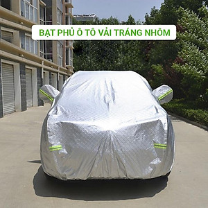 Bạt phủ xe ô tô 7 chỗ Toyota Fortuner 3 lớp chống nóng, chống thấm. Bạc phủ xe Fortuner, Bạt trùm xe SUV