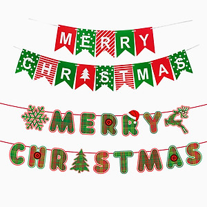 Dây Treo Chữ Merry Christmas Trang Trí Giáng Sinh