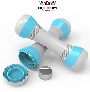 Bộ Tạ Tay Điều Chỉnh Trọng Lượng 2kg Có Tay Cầm Bọc Cao Su Thế Hệ Mới Đại Nam Sport